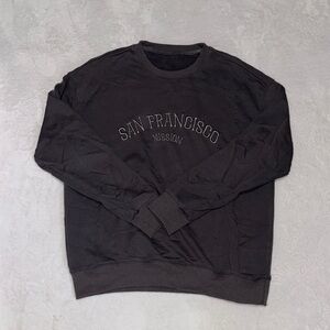 Dazy San Francisco Mission gray Sweater size small